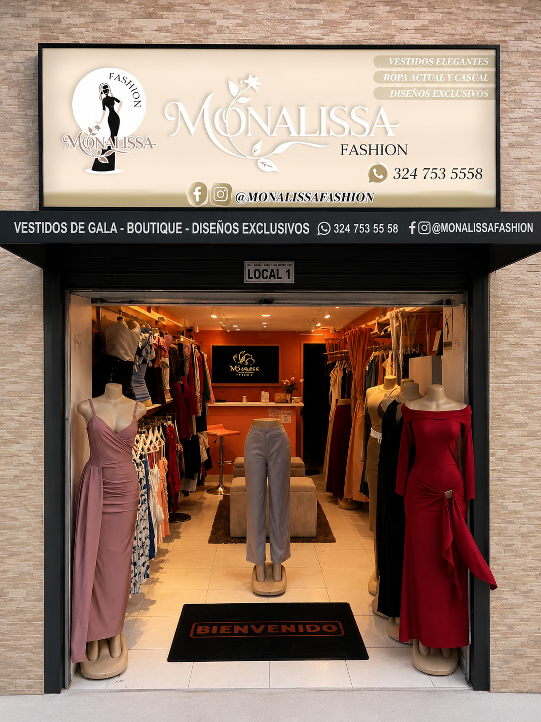 Boutique Monalissa Local